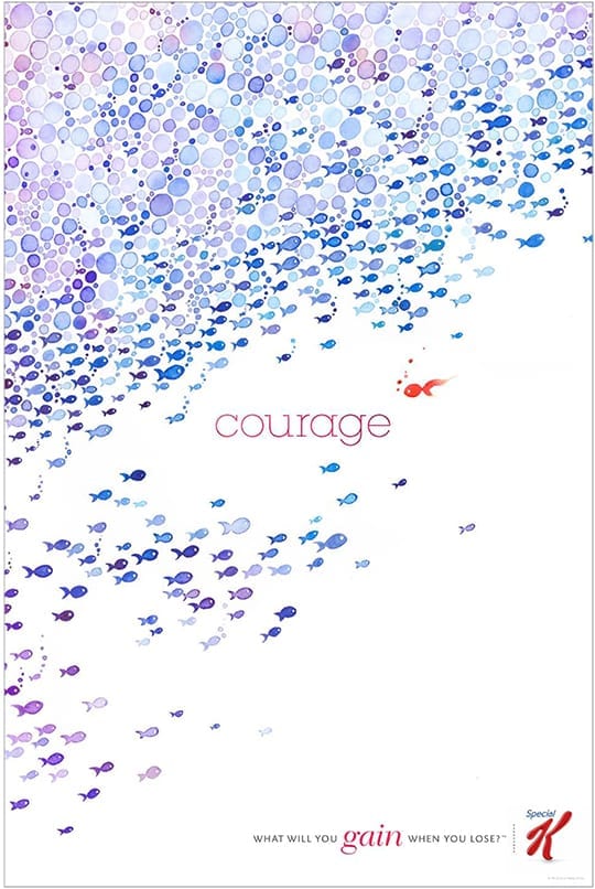 Special K - Courage Wild Posting